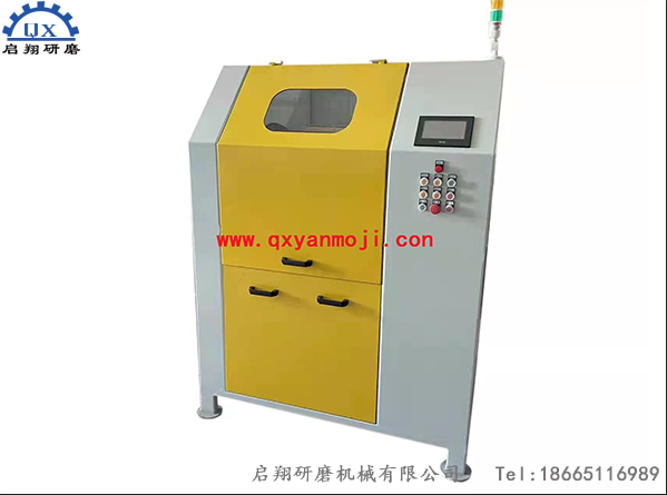 四桶干式鏡面拋光機(jī)（樂(lè)器薩克斯零部件去毛刺鏡面拋光）